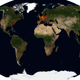 Each red dot represents a sever in the Avalanche network. Source: shadowserver.org via Brian Krebs